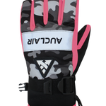 Camo Flash Gloves - Junior. Pink/Camo