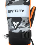 Camo Flash Mitts - Junior, Orange/Camo