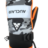 Camo Flash Mitts - Junior, Orange/Camo