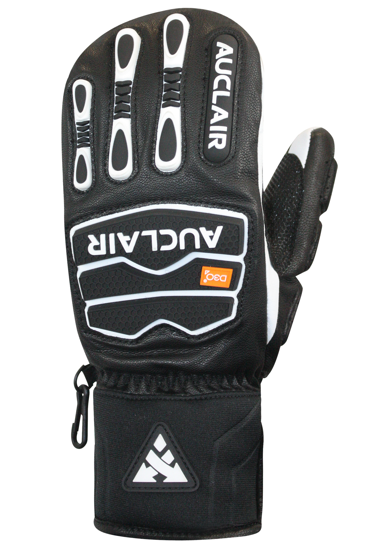 Race Fusion Fingermitts - Junior, Black/White