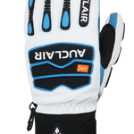 Race Fusion Fingermitts - Adult, White/Blue