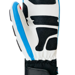Race Fusion Fingermitts - Adult, White/Blue
