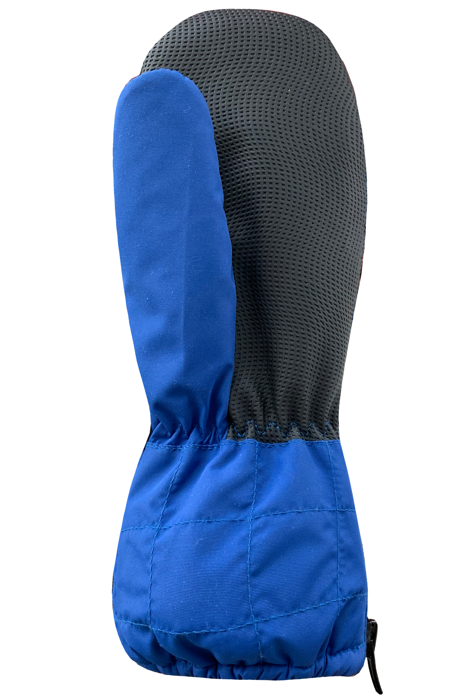 Quilted Mitts - Tots, Blue/Black