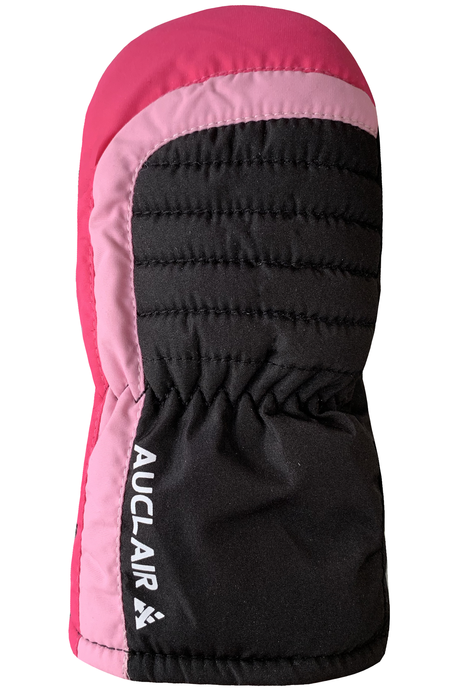 Babyduck Mitts - Tots, Black/Pink