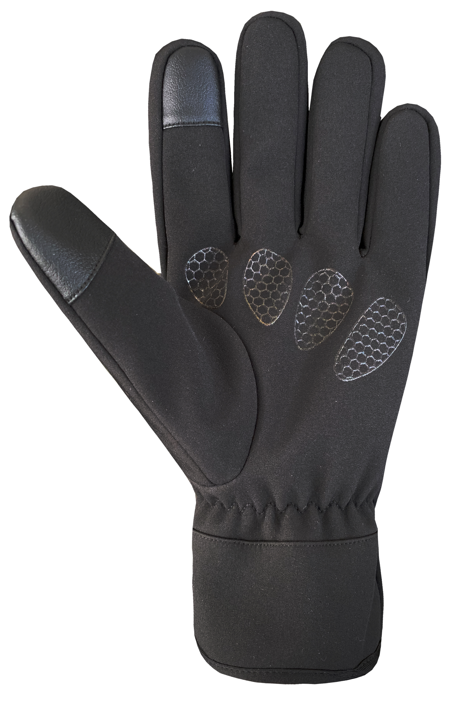 Mens' Dario Gloves by Auclair Glove S / Black/Cognac