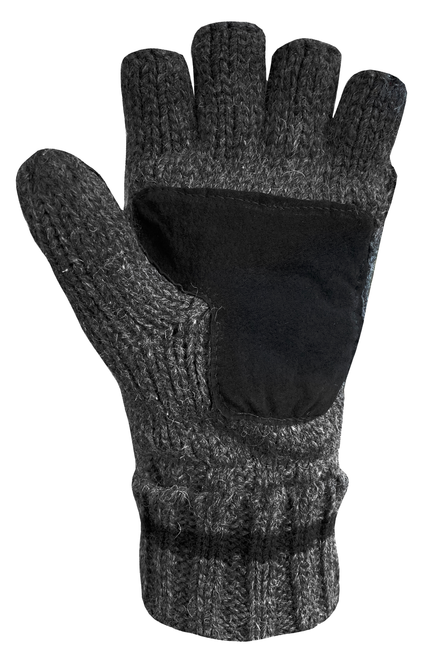 Archie Mitts - Men, Charcoal/Black