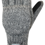 Avalon Mitts - Men, Grey/Black