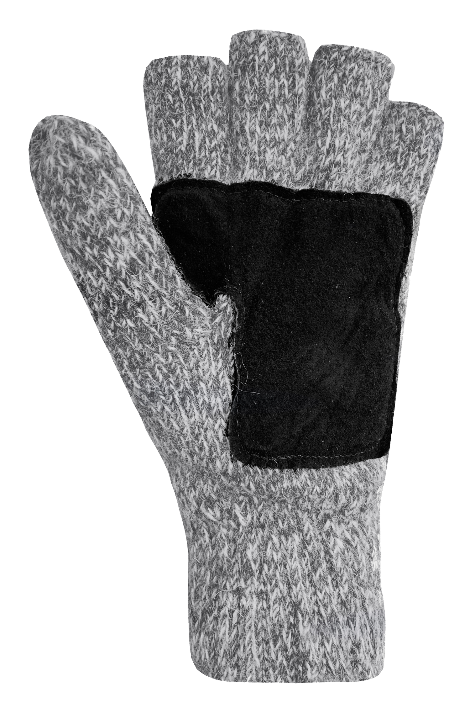 Avalon Mitts - Men, Grey/Black