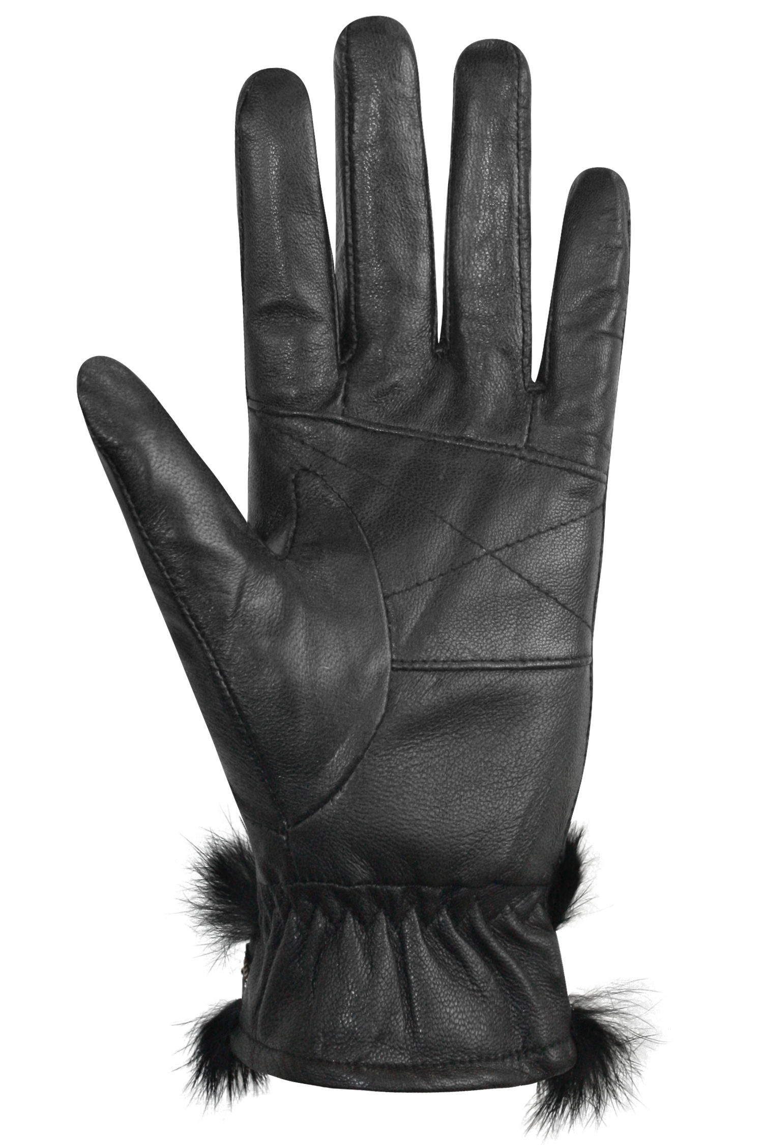 Daphnee Gloves - Women, Black/Gold