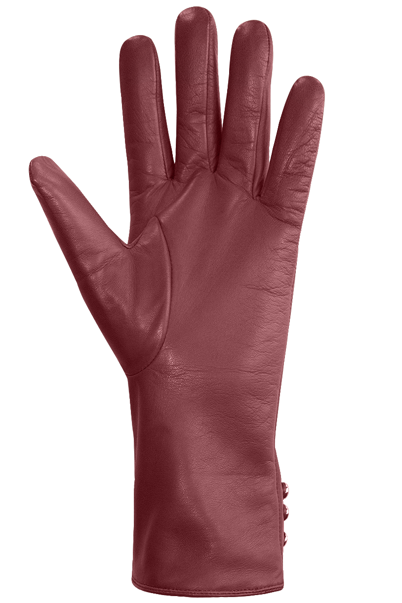 Yasmine Gloves - Women, Burgundy