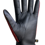Terri Gloves - Women, Red/Black