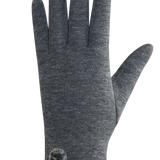 Pom Pom Gloves - Women, Anthracite