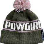 PowGirl Pom Pom - Women, Khaki/Pink