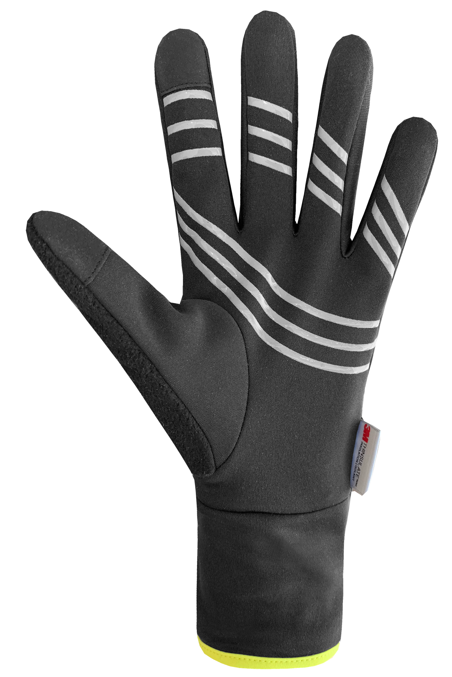 Intervals Windstopper® Running Gloves - Adult, Black