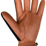 Ted Gloves - Men, Black/Cognac