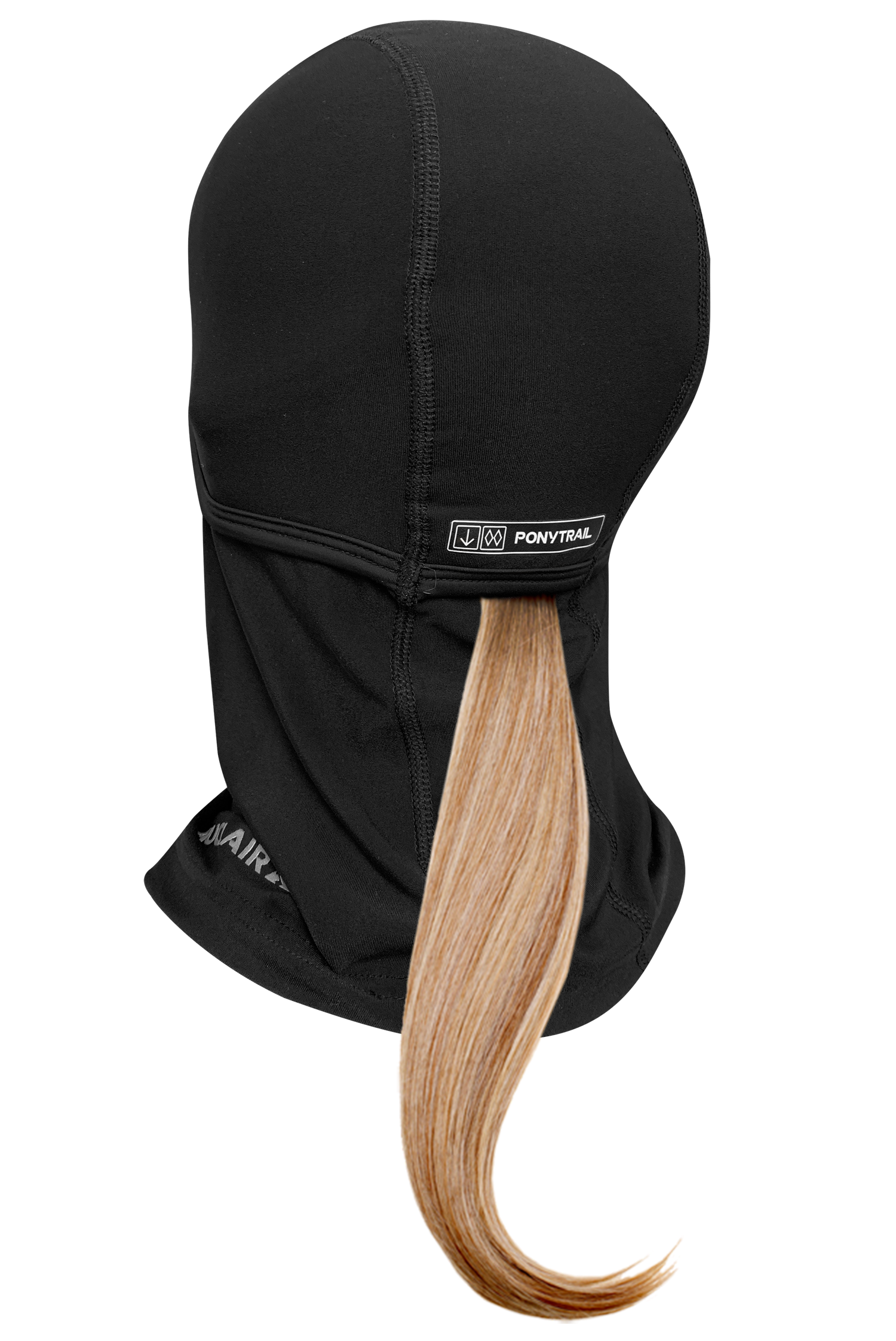 Ponytrail Balaclava - Women-Auclair Sports-ONE-BLACK-Auclair Sports