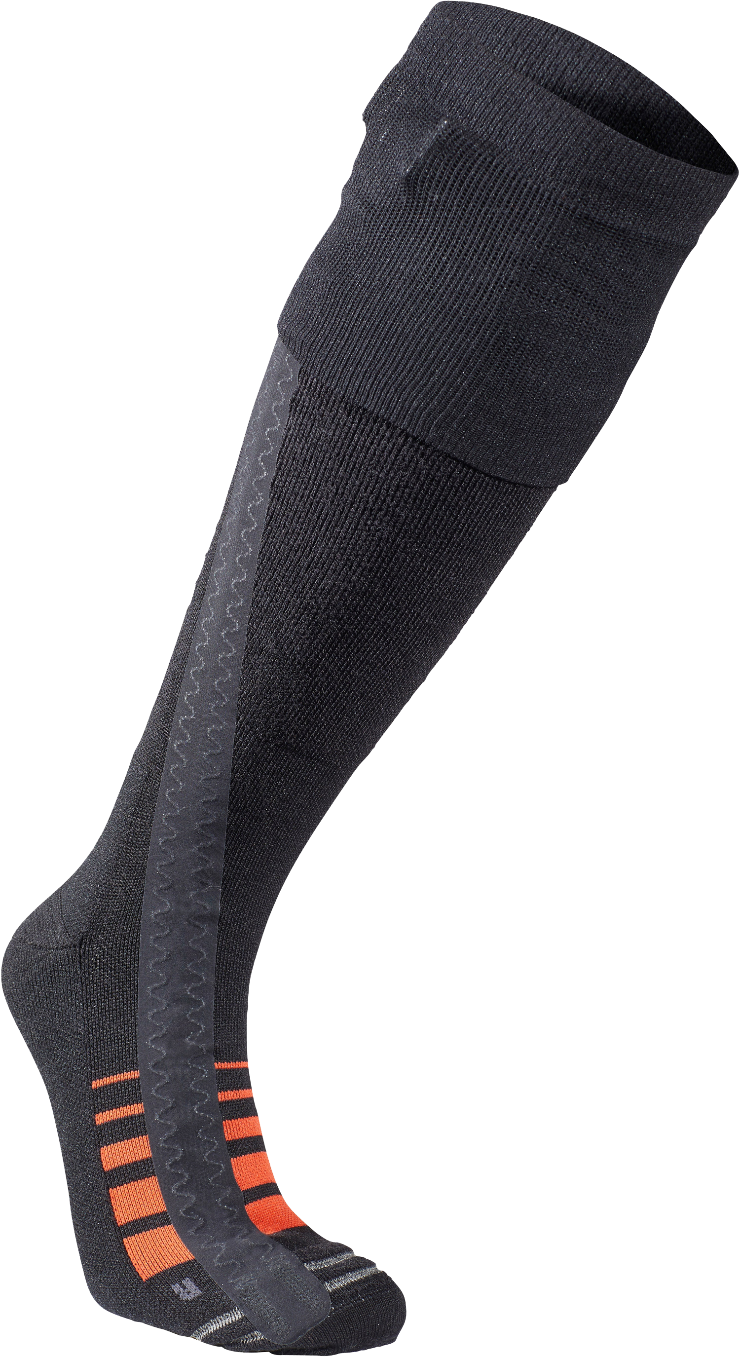 Seger Heated Mid Socks + Powerpack-103-01S7290-46/48-BLACK-Auclair Sports