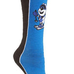 Seger Alpine Snow Bear Socks - Junior, Black/Blue