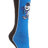 Seger Alpine Snow Bear Socks - Junior, Black/Blue
