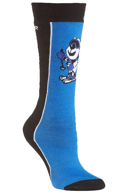 Seger Alpine Snow Bear Socks - Junior, Black/Blue