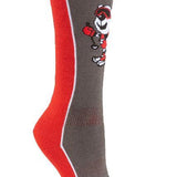 Seger Alpine Snow Bear Socks - Junior, Red/Grey