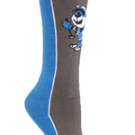 Seger Alpine Snow Bear Socks - Junior, Blue/Grey