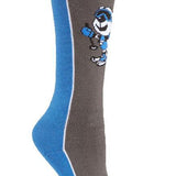 Seger Alpine Snow Bear Socks - Junior, Blue/Grey