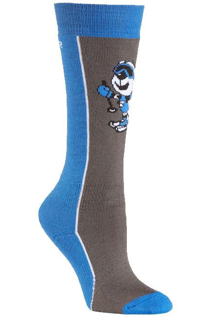 Seger Alpine Snow Bear Socks - Junior, Blue/Grey