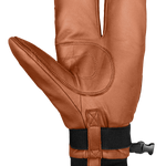 WWPB Gigatex 2-Finger Mitts - Men, Black/Cognac